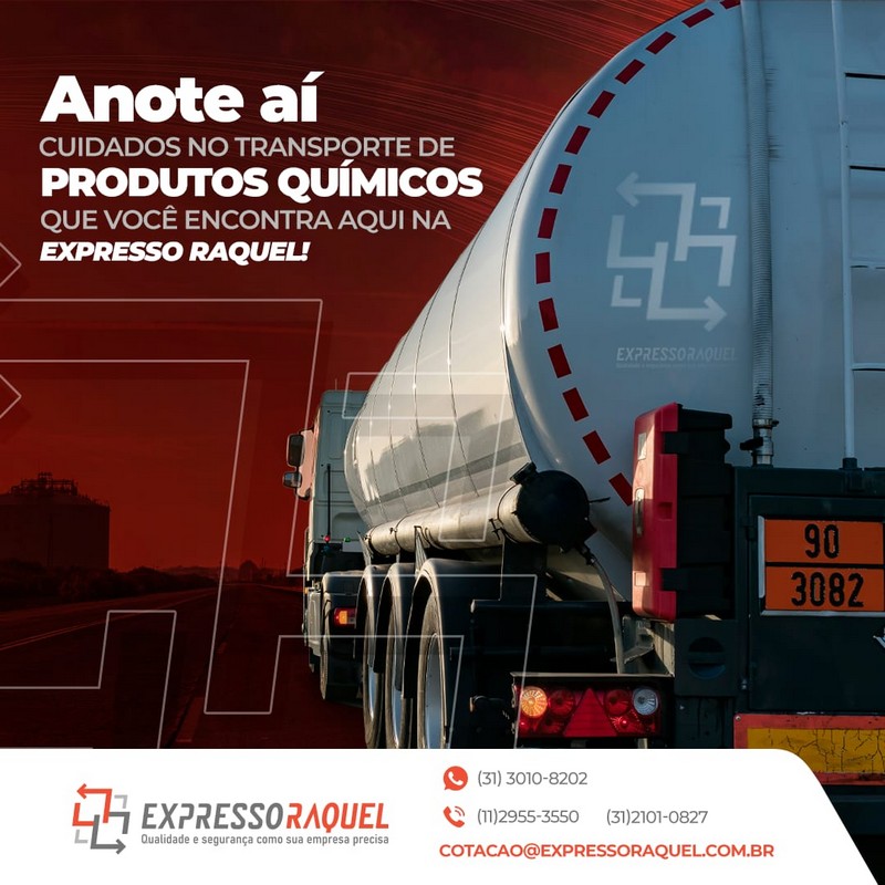 Imagem ilustrativa de Transporte de produtos químicos perigosos